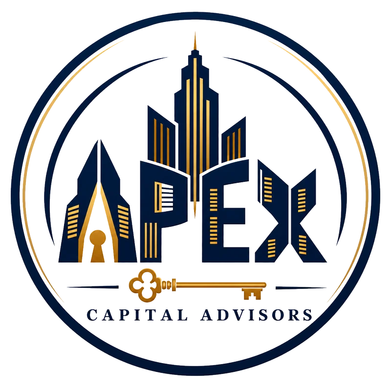 Apex Capital Advisors skyline and key logo